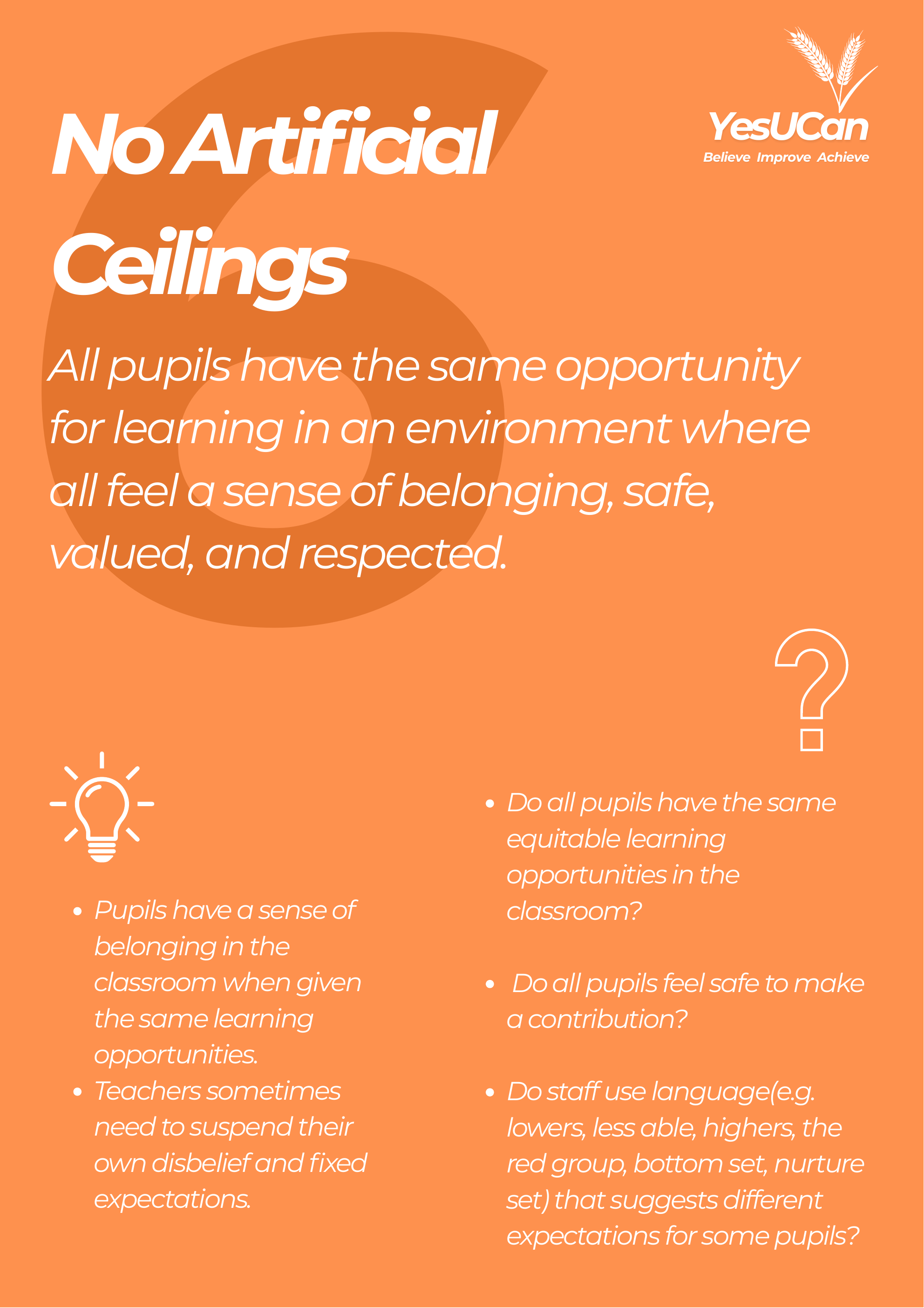 No Artificial Ceilings poster